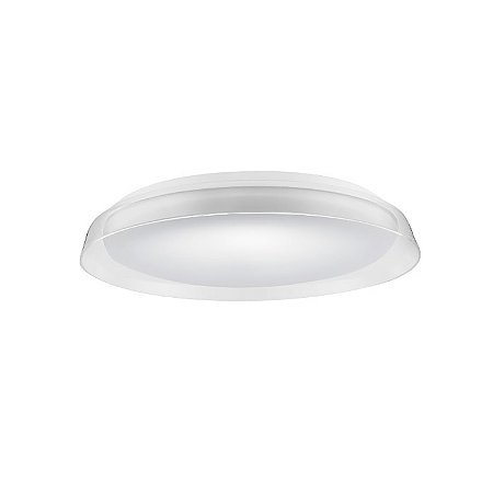 PLAFON MISKA TRANSPARENTE (D)43CM (A)8CM 1XLED INTEGRADO 24W 3000K 1400LM IP20