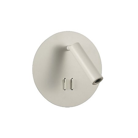 ARANDELA SKOP BRANCO (D)18CM (A)10CM 1XLED INTEGRADO 10W 3000K 800LM IP20