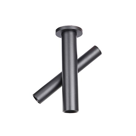 PLAFON PIPO PRETO (D)9CM (A)24CM 2XLED INTEGRADO 4W 3000K 520LM IP20