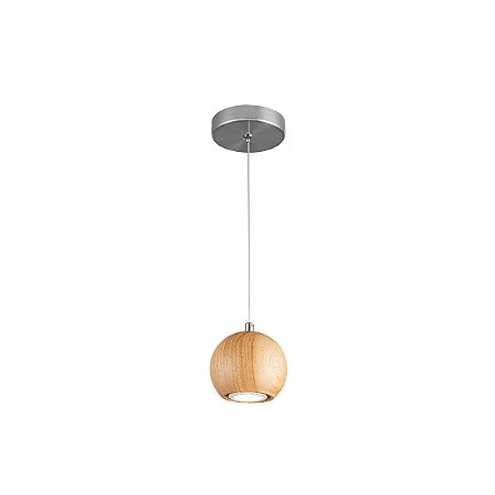 PENDENTE PILKO NATURAL (D)10CM (A)11CM 1XGU10 MR16 MAX 7W IP20