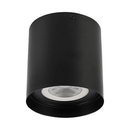 SPOT RED SOBREPOR PRETO (D)14,2CM (A)15CM 1XE27 PAR30 MAX 50W IP20