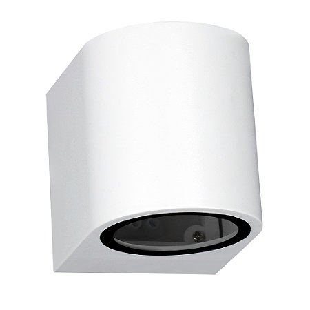 ARANDELA DOTS BRANCO (L)7,2CM (C)9,5CM (A)8CM 1XGU10 MR16 MAX 10W IP65