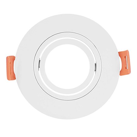 SPOT CONECTA ABS EMBUTIR (REDONDO) BRANCO (D)7,5CM (A)2,6CM 1XGU10 MR11 MAX 50W IP20