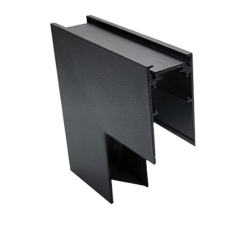ACESSÓRIO SYSTEM (CONEXÃO L TETO/PAREDE SOBREPOR) PRETO (L)8CM (C)2,7CM (A)8CM