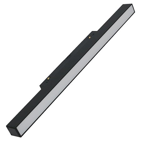 PLAFON SYSTEM PRETO (L)2,2CM (C)30,2CM (A)4,4CM 1XLED INTEGRADO 10W 4000K 330LM IP20