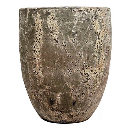 VASO VIETNAMITA CERÂMICA IMPORTADO PARIS GRANDE ATLANTIS ORGANIC D54CM X A68CM