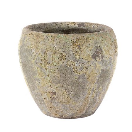 VASO VIETNAMITA CERÂMICA IMPORTADO JULIET ATLANTIS ORGANIC D31CM X A26CM