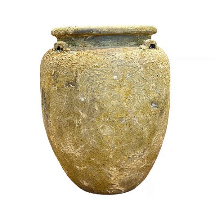 VASO VIETNAMITA CERÂMICA IMPORTADO NIMO ATLANTIS ORGANIC PANDORA D58CM X A68CM