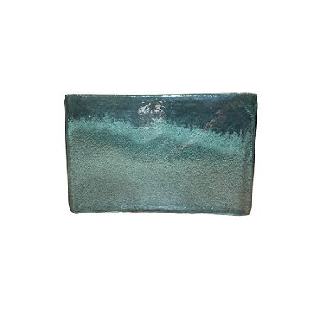JARDINEIRA VIETNAMITA CERÂMICA IMPORTADA PARIS MOSS GREEN PEQUENA L48CM × P20CM × A32CM