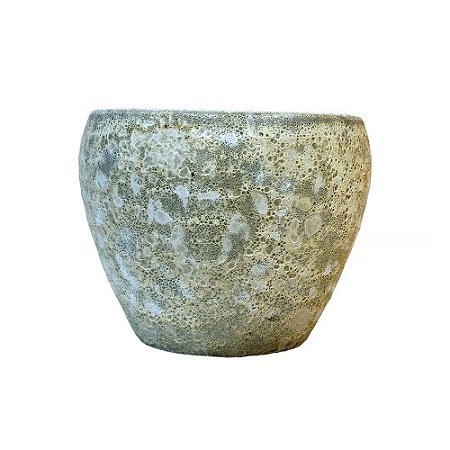 BACIA VIETNAMITA CERÂMICA IMPORTADA SUÍÇA ATLANTIS MÉDIA D29CM X A23CM
