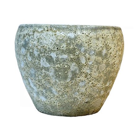 BACIA VIETNAMITA CERÂMICA IMPORTADA SUÍÇA ATLANTIS GRANDE D38CM X A28CM