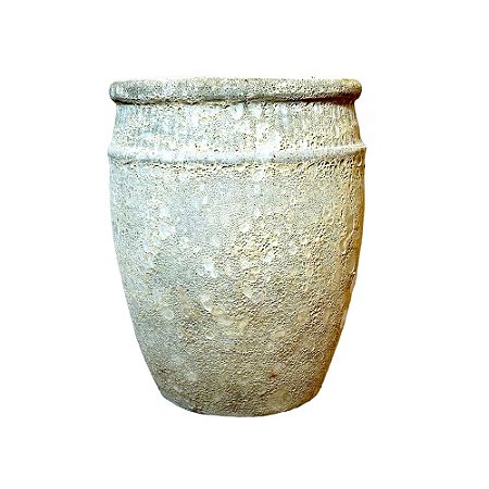 VASO VIETNAMITA CERÂMICA IMPORTADO BUDAPESTE ATLANTIS GRANDE D55CM X A70CM