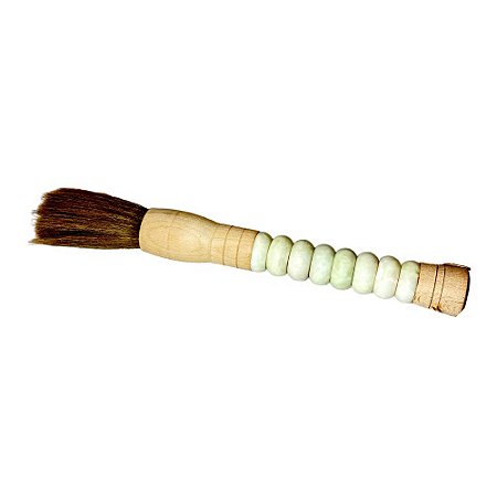 PINCEL DECORATIVO CHINA EM PEDRA BRANCAS 35CM