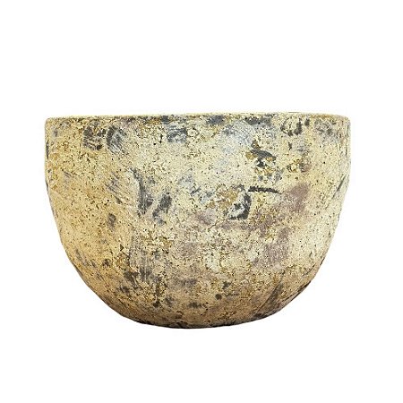 BACIA VIETNAMITA CERÂMICA IMPORTADA PATNA ATLANTIS ORGANIC D94CM X A60CM