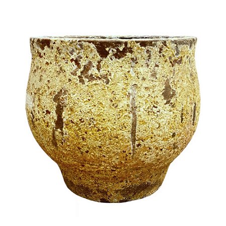VASO VIETNAMITA CERÂMICA IMPORTADO PALAWAN ATLANTIS ORGANIC GRANDED45CM X A40CM