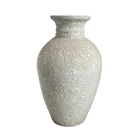 VASO VIETNAMITA CERÂMICA IMPORTADO KUWAIT ATLANTIS D32CM X A50CM
