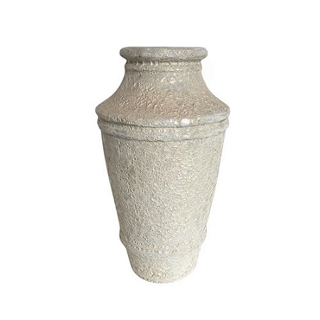 VASO VIETNAMITA CERÂMICA IMPORTADO YANGON ATLANTIS D25CM X A45CM