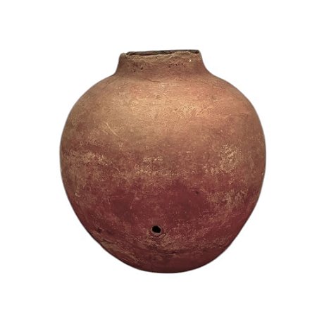 VASO DE BARRO ANTIGO MORINGA TERRACOTA BAHIA D54CM X A51CM