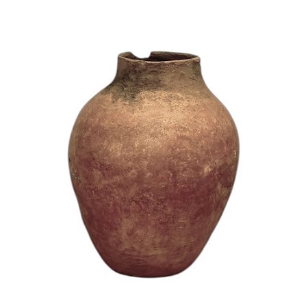 VASO DE BARRO ANTIGO MORINGA MESCLA ESCURA BAHIA D43CM X A50CM