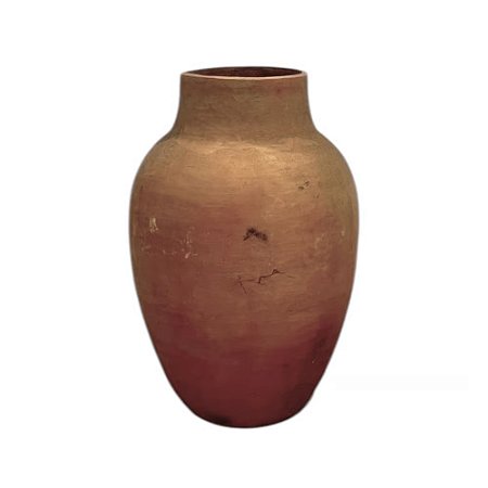VASO DE BARRO ANTIGO MORINGA MESCLA CLARA BAHIA D38CM X A54CM