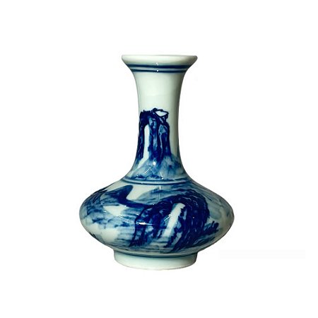 VASO RÚSTICO CERÂMICA IMPORTADO INGLATERRA MESCLADO GRANDE D62CM X A80CM