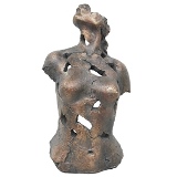 PECA DECORATIVA DE RESINA 22,5CM X 15CM X 40CM