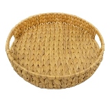 CONJ DE CESTOS DE PALHA NATURAL - 3 PCS