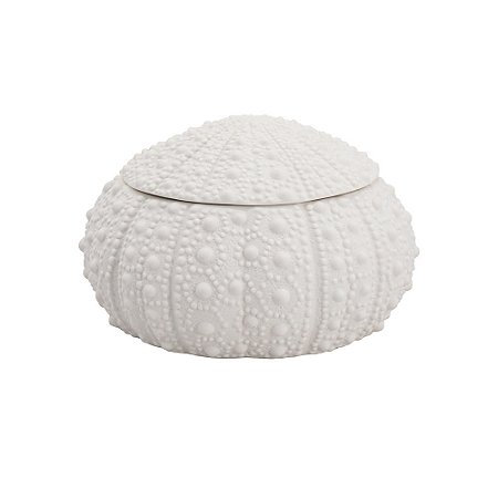 POTE DECORATIVO EM CERAMICA BRANCO