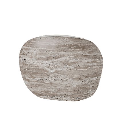 VASO DECORATIVO EM CERAMICA CINZA MARMORIZADO