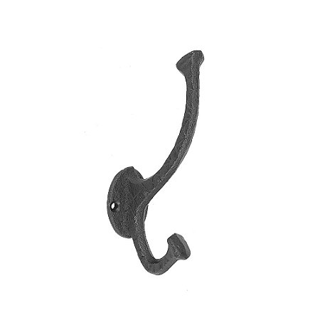 PECA DECORATIVA GANCHO EM FERRO PRETO