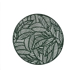 JOGO AMERICANO DE PVC VERDE