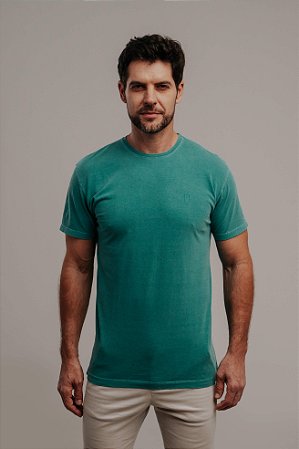 Camiseta Stoned  Verde Bandeira