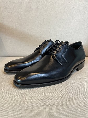 Sapato Social Derby Masculino Preto - Deluxe
