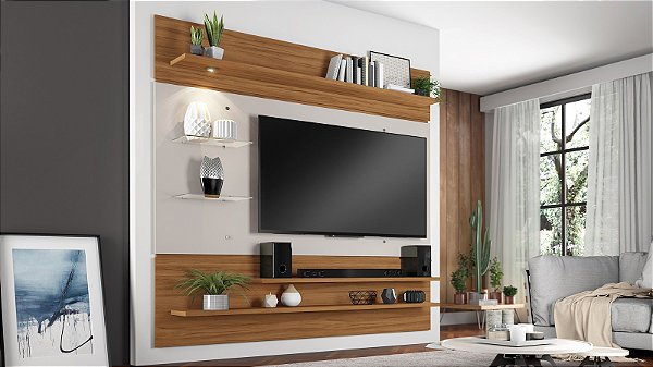 Painel NT 1010 - Freijo Trend & OFF White - NOTÁVEL