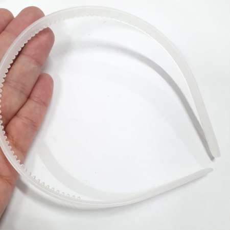 Tiara de Silicone com dentinhos Inquebrável 10mm