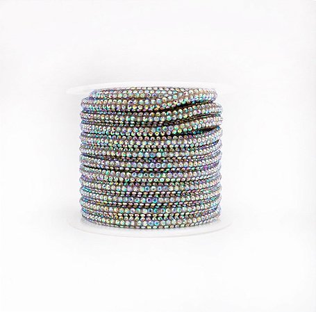 Tubo de strass 4mm