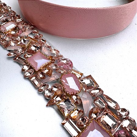 Kit tiara larga Rose