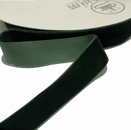 Fita de veludo 165 verde