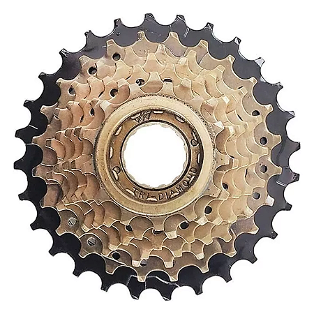 Roda livre 7 velocidades encaixe rosca -  Diamond