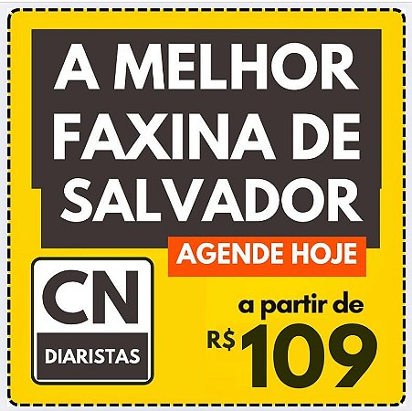 A Melhor Faxina de Salvador a partir de R$109