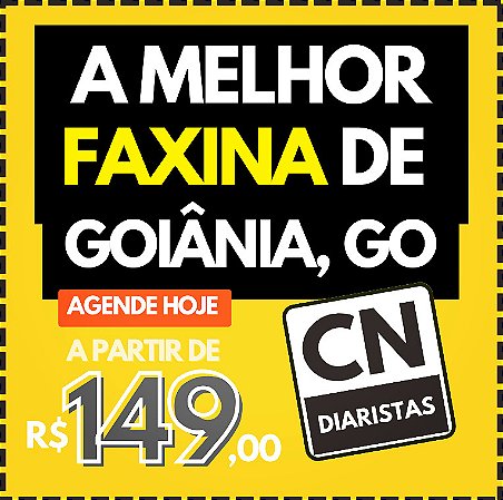 A melhor faxina de GOIÂNIA a partir de R$149