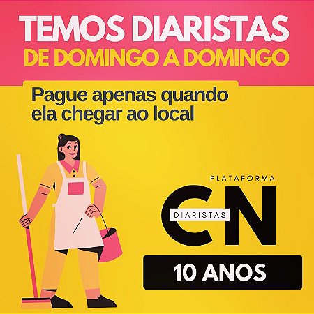 Agência de Diaristas em CURITIBA, PR