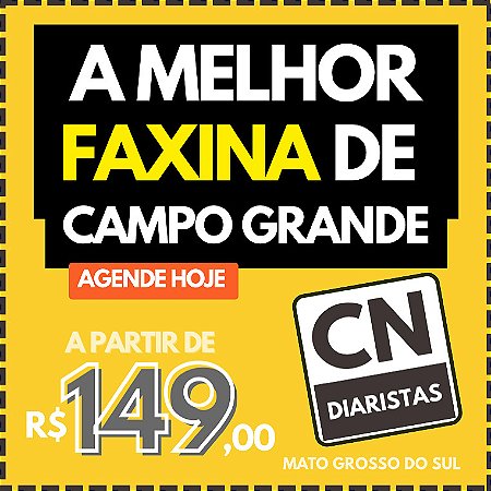 A Melhor Faxina de Campo Grande MS a partir de R$149