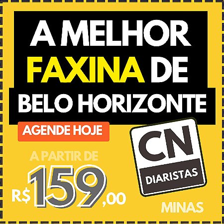 A Melhor Faxina de BH a partir de R$159
