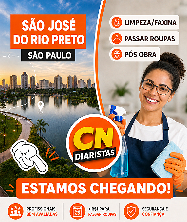 A Melhor Faxina de SÃO JOSÉ DO RIO PRETO a partir de R$159
