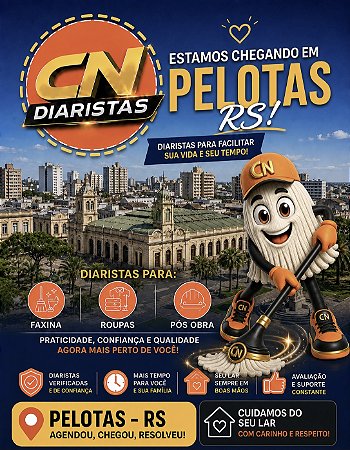 A Melhor Faxina de PELOTAS a partir de R$179