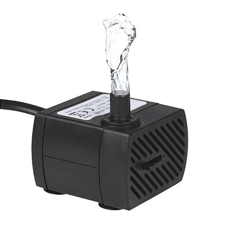 Bomba Submersa Para Aquário Bebedouro 150l/h Bivolt