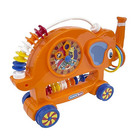 Brinquedo Para Bebe Educativo Mundo Bita - Laranja