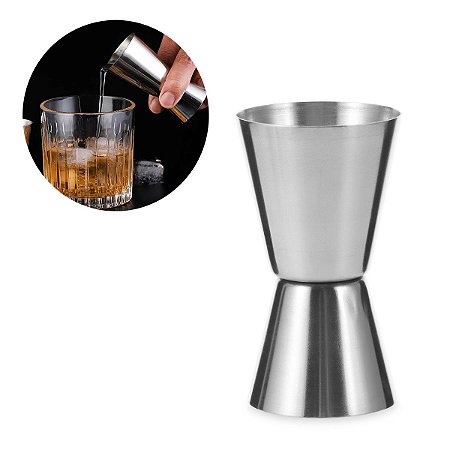 Dosador Inox Para Bebidas 25 e 50 ml