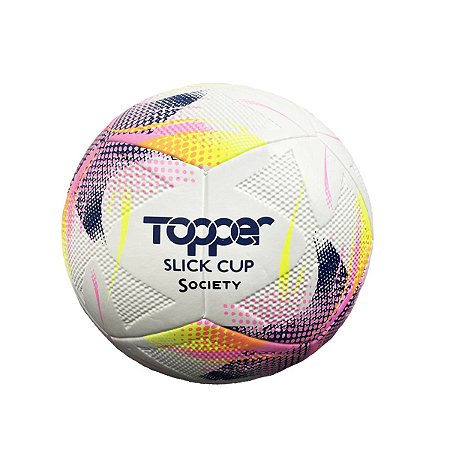 Bola de Futebol Topper Society Slick - Neon
